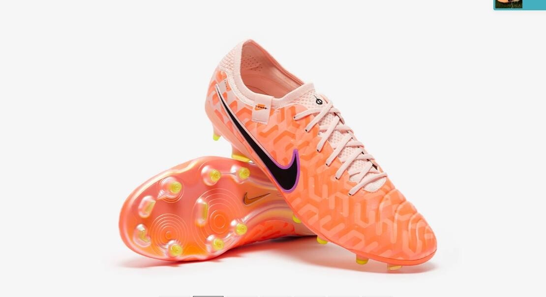 Tiempo Legend Orange Soccer Boot