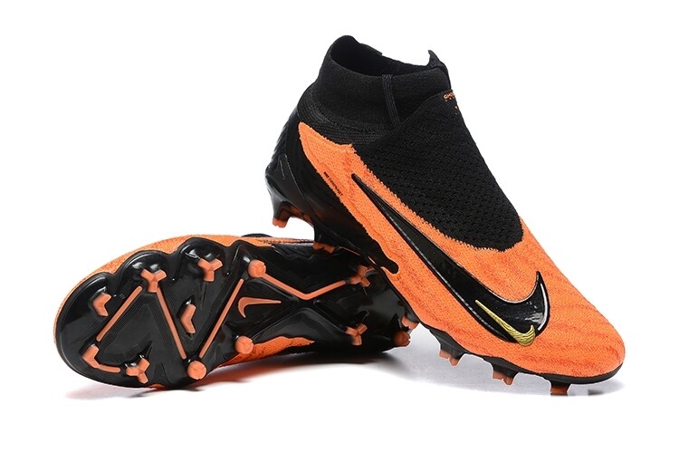 Phantom GX Orange and Black High Top Soccer Boot