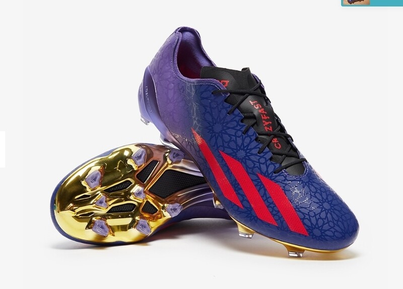 Adidas X Series Laces Navy and Red Soccer Boot