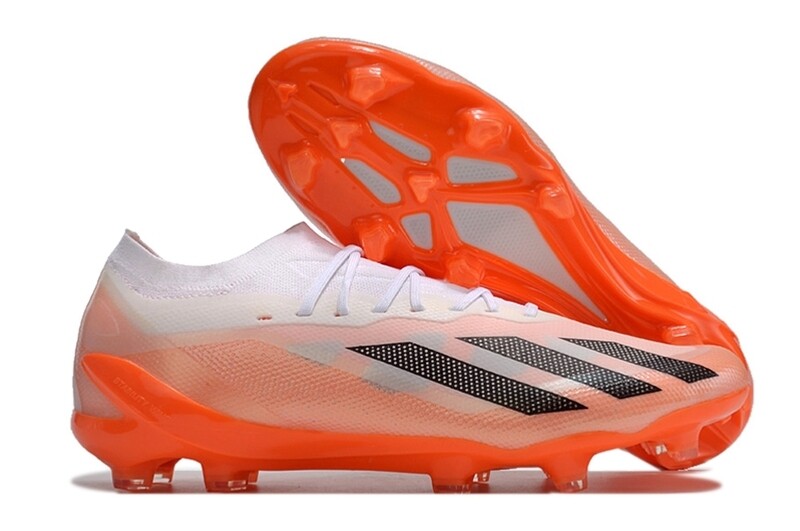Adidas X Series Laces Orange and White Soccer Boot