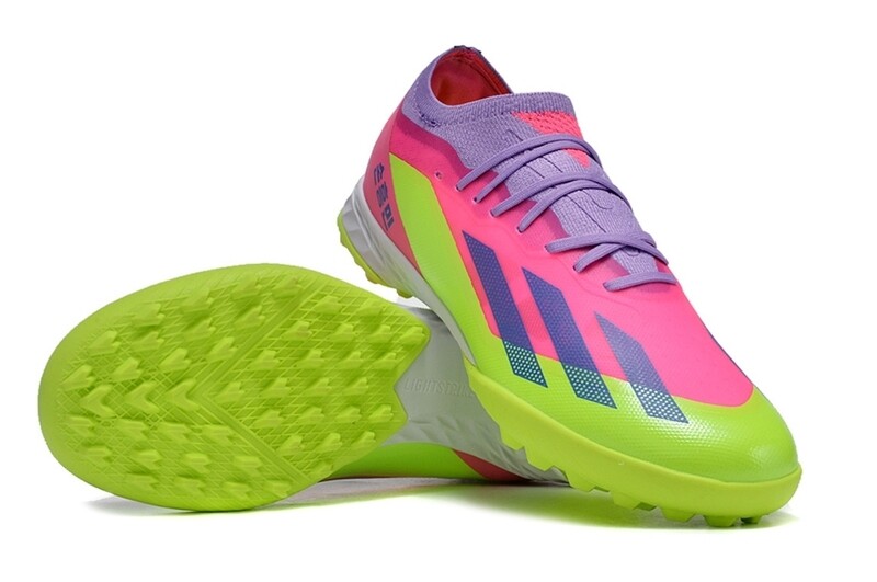 Adidas X Series Pink and Purple Soccer Boot