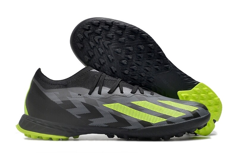Adidas X Series Black and Green Soccer Boot