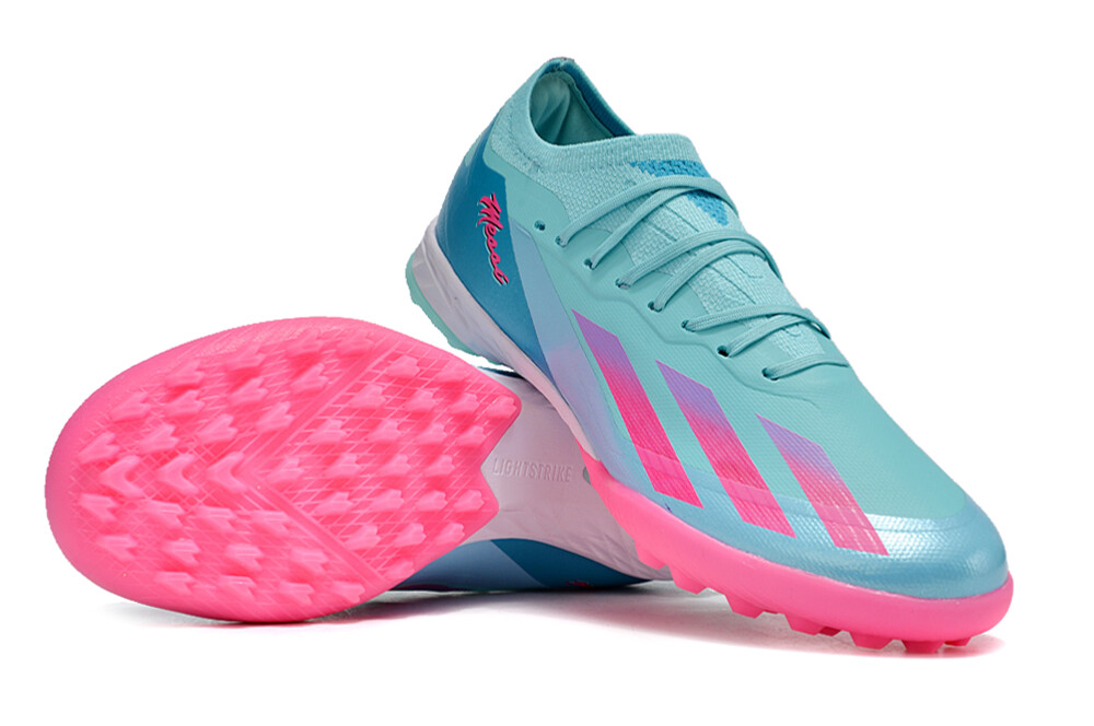 Adidas X Series Blue and Pink Soccer Boot