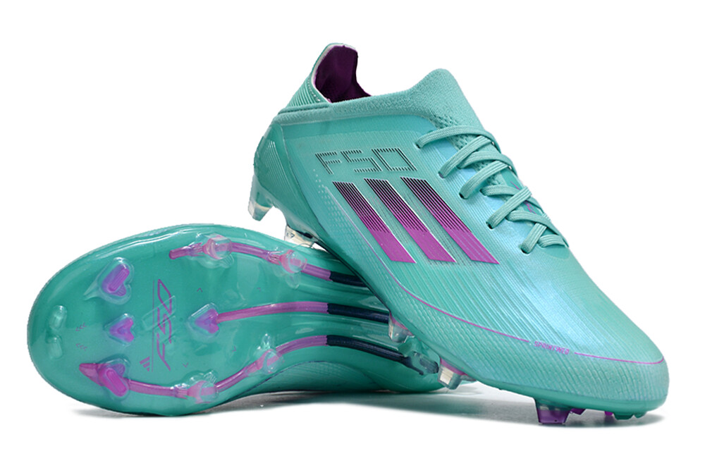 Adidas F50 Blue and Purple Soccer Boot