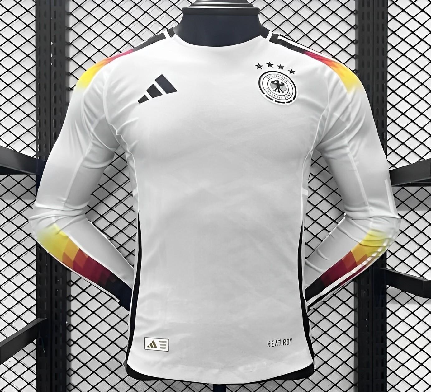 Germany Home Long Sleeve Player Jersey