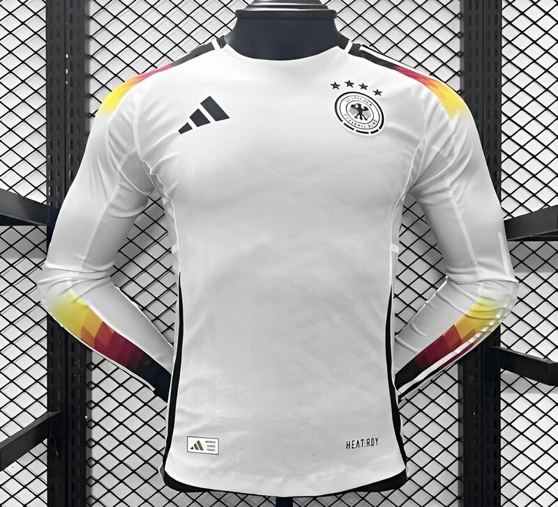 Germany Home Long Sleeve Player Jersey