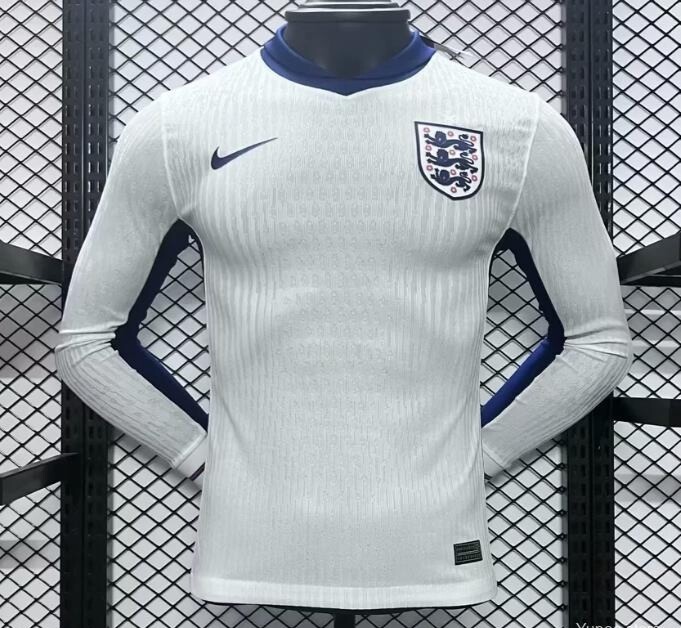 England Home Long Sleeve Player Jersey