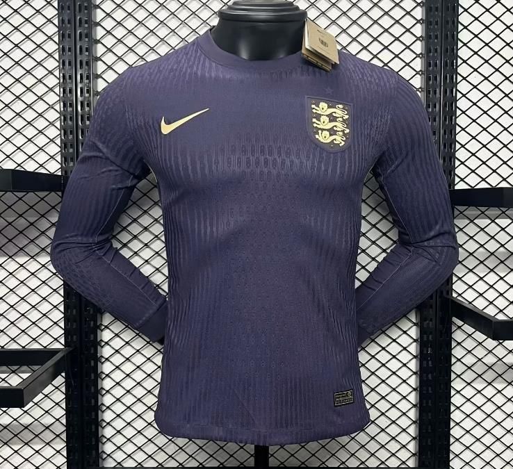 England Away Long Sleeve Player Jersey