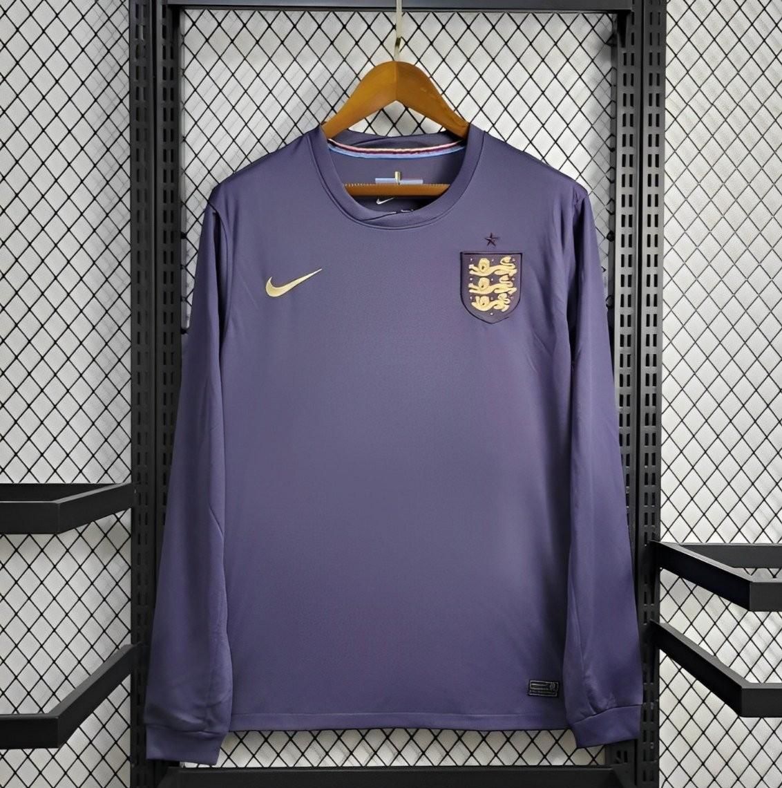 England Away Long Sleeve Fan Jersey