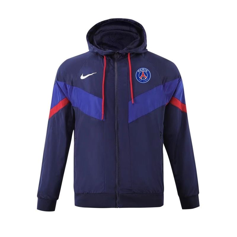 PSG Navy, Blue and Red Windbreaker 
