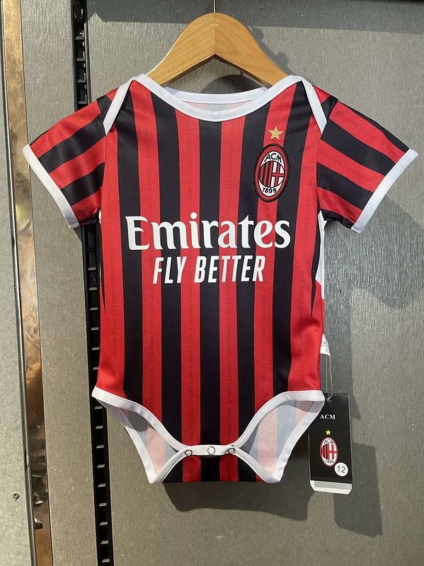 AC Milan Home Baby Romper