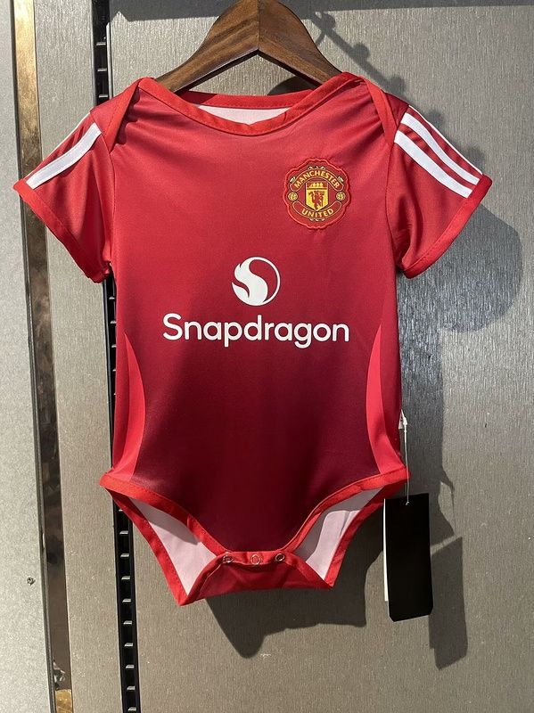 Man Utd Home Baby Romper 