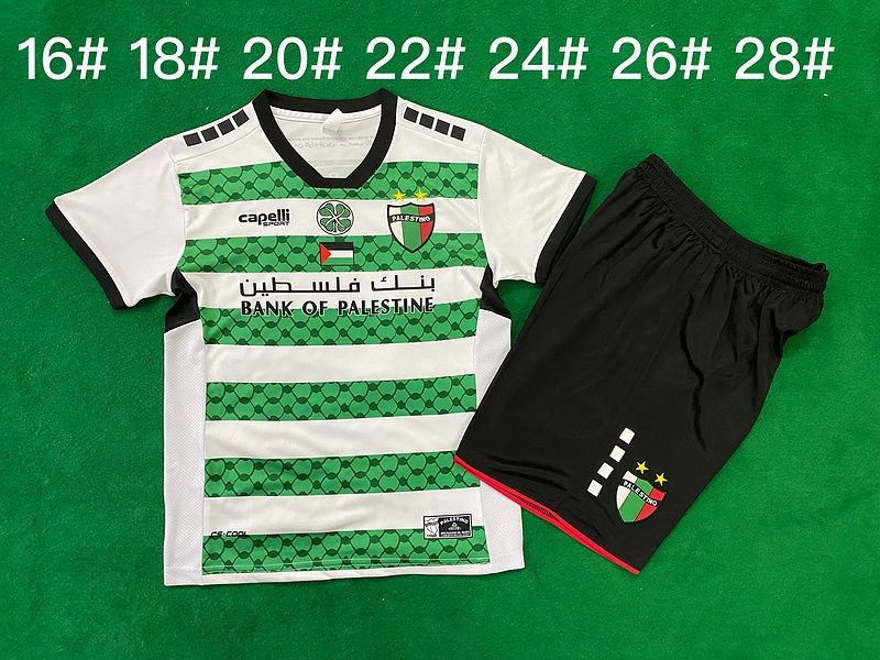 Palestine Green and White Kids Kit