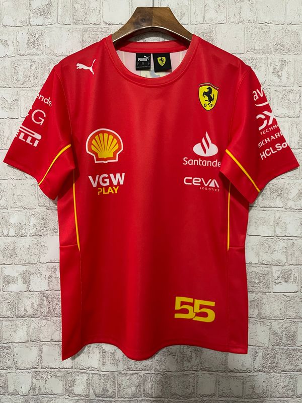 Ferrari #55 Crew Neck Racing Suit 