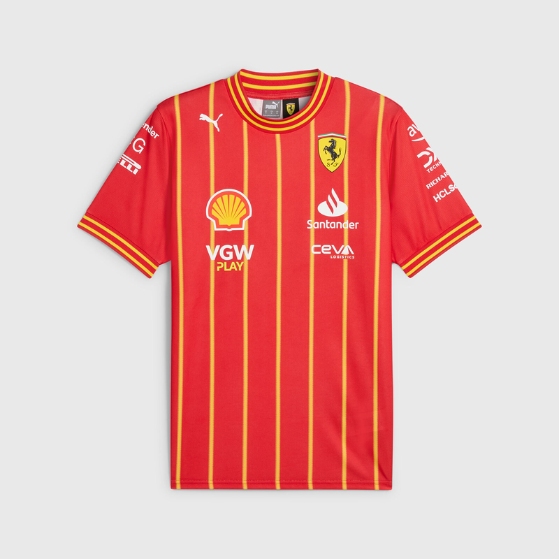 Ferrari Leclerc 16 Crew Neck Racing Suit 