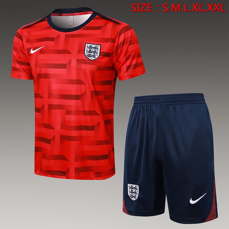 England Red Short Sleeve Training Set