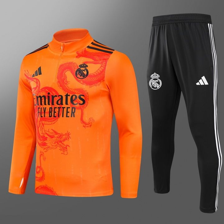 Real Madrid Orange and Black Training Set 