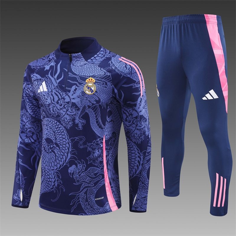 Real Madrid Purple and Pink Training Set 