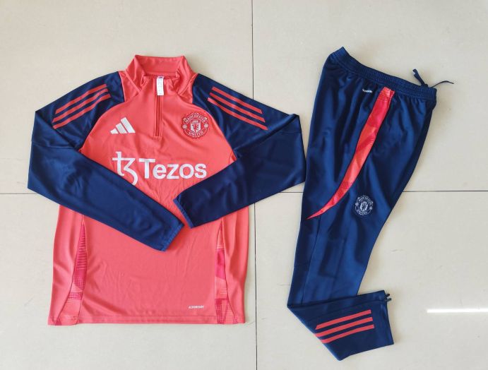Man United Peach and Navy Training Set 