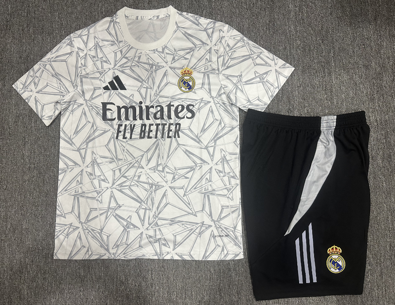 Real Madrid White and Grey Training Set