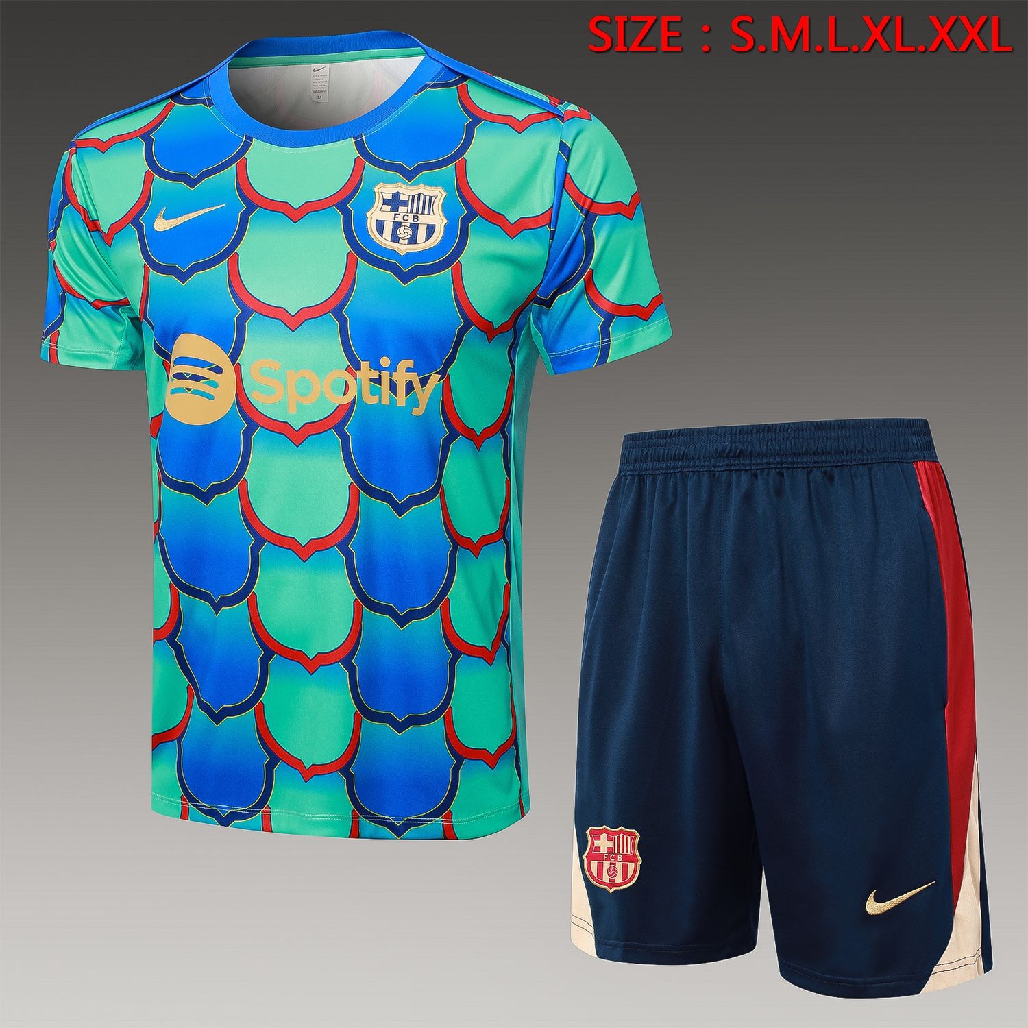 Barcelona Blue and Aquamarine Training Set