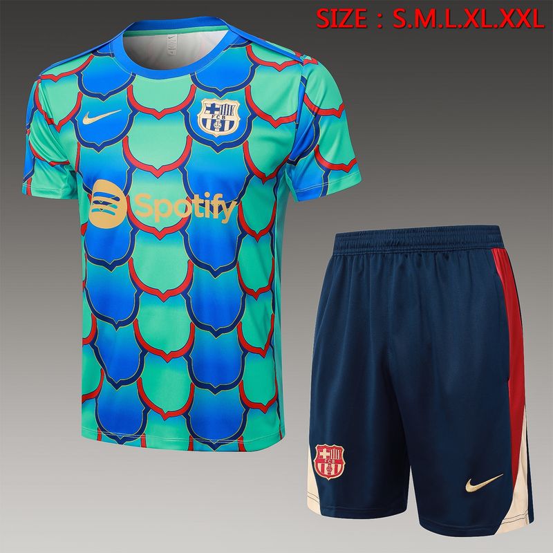 Barcelona Blue and Aquamarine Training Set