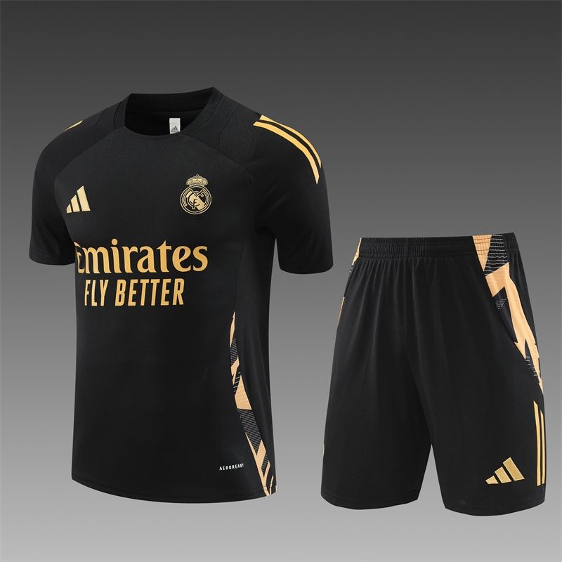 Real Madrid Black and Tan Training Set