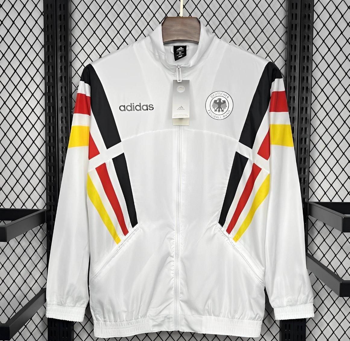 Germany White Windbreaker