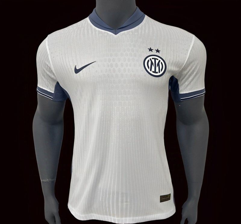 Inter Milan Off White and Navy Special Vapor Jersey