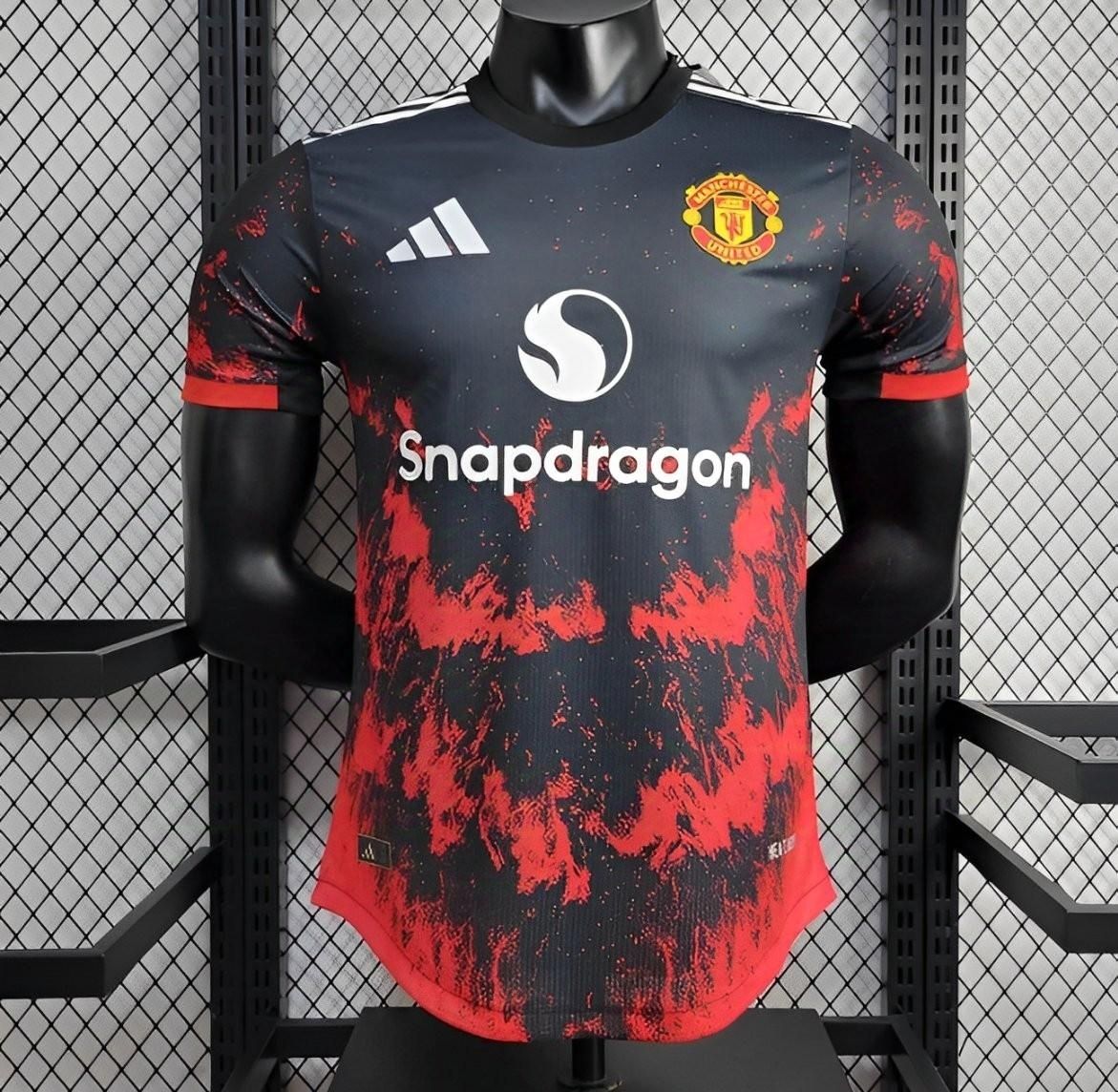 Manchester United Black and Red Special Vapor Jersey