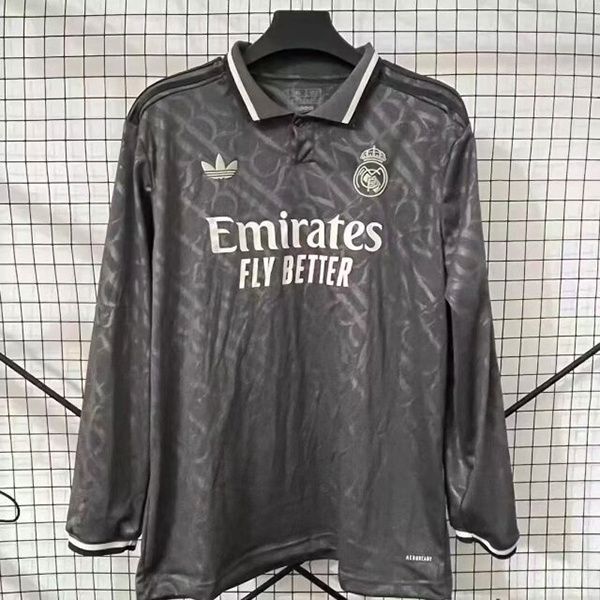 Real Madrid Third Long Sleeve Fan Jersey