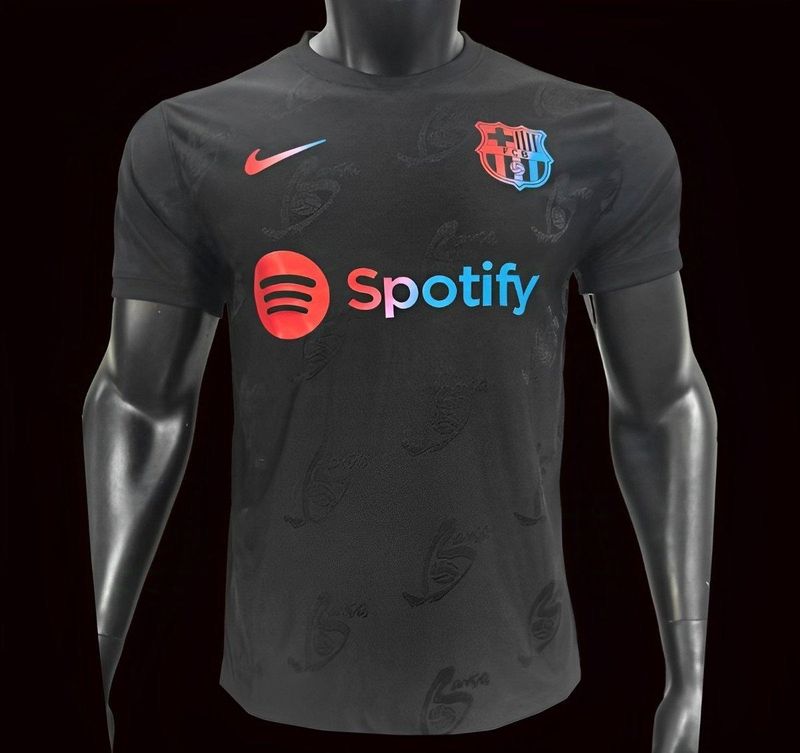 Barcelona Black Special Vapor Jersey
