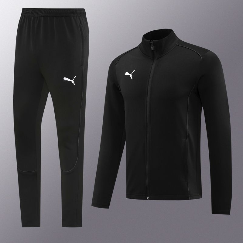Puma Black Tracksuit Set