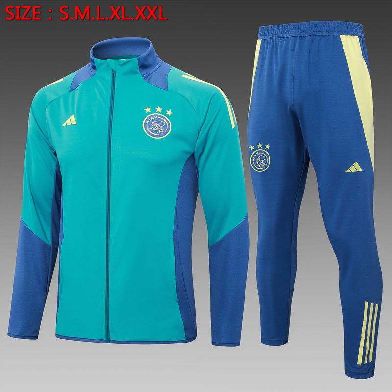 Ajax Navy Aquamarine and Blue Tracksuit Set