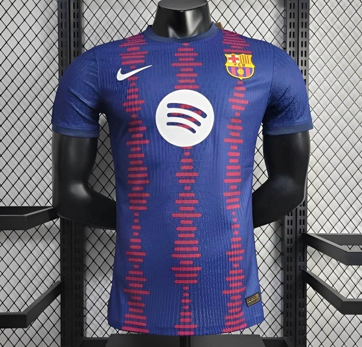 Barcelona Blue and Red Spotify Special Vapor Jersey