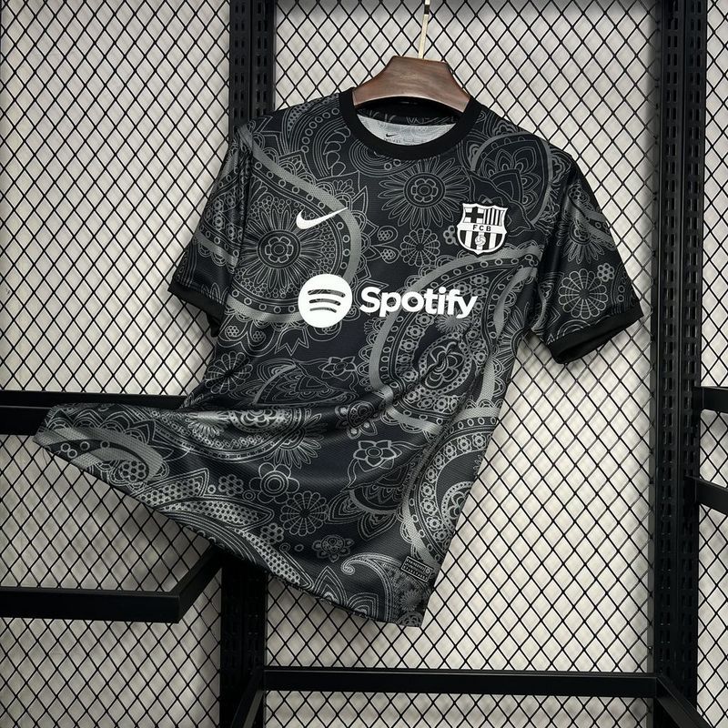Barcelona Black and Grey Special Jersey