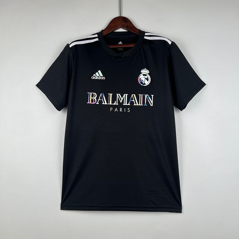 Real Madrid Black Balmain Special Jersey