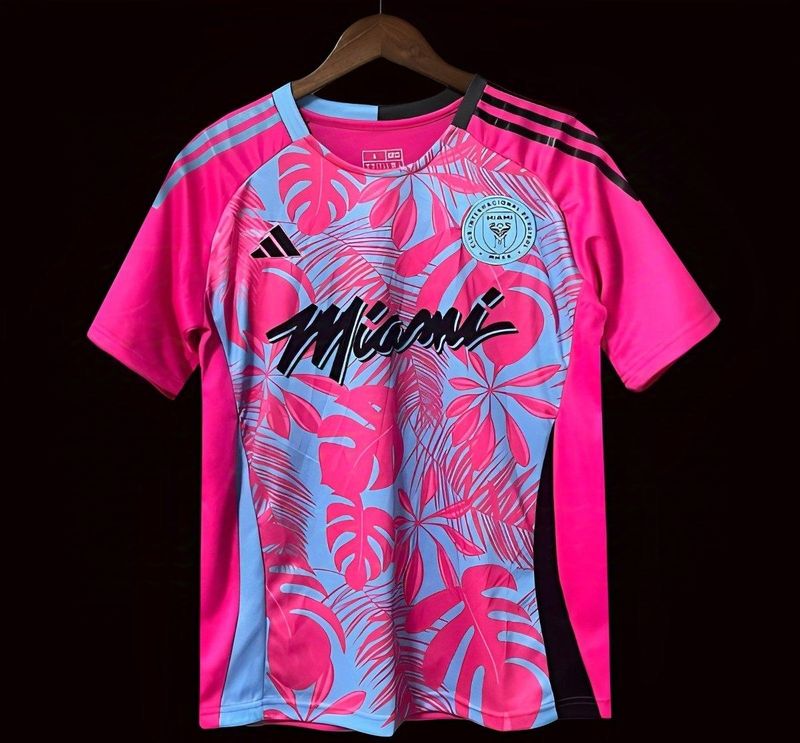 Inter Miami Pink and Blue Special Jersey