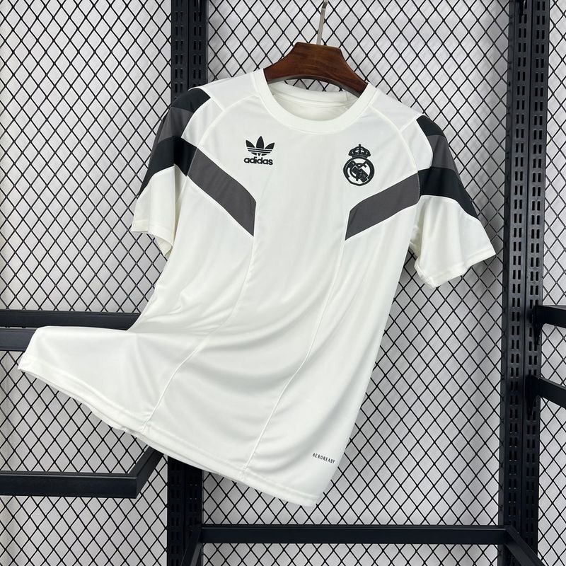 Real Madrid White and Grey Special Jersey