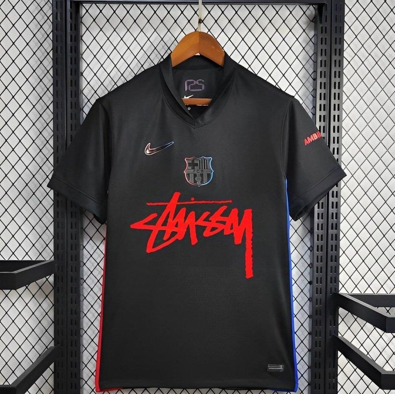 Barcelona Away Stussy Special Jersey