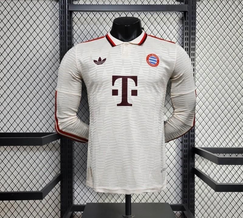 Bayern Munich Third Long Sleeve Player Jersey