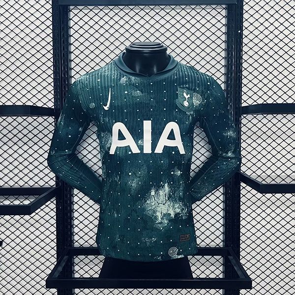 Tottenham Third Long Sleeve Player Jersey