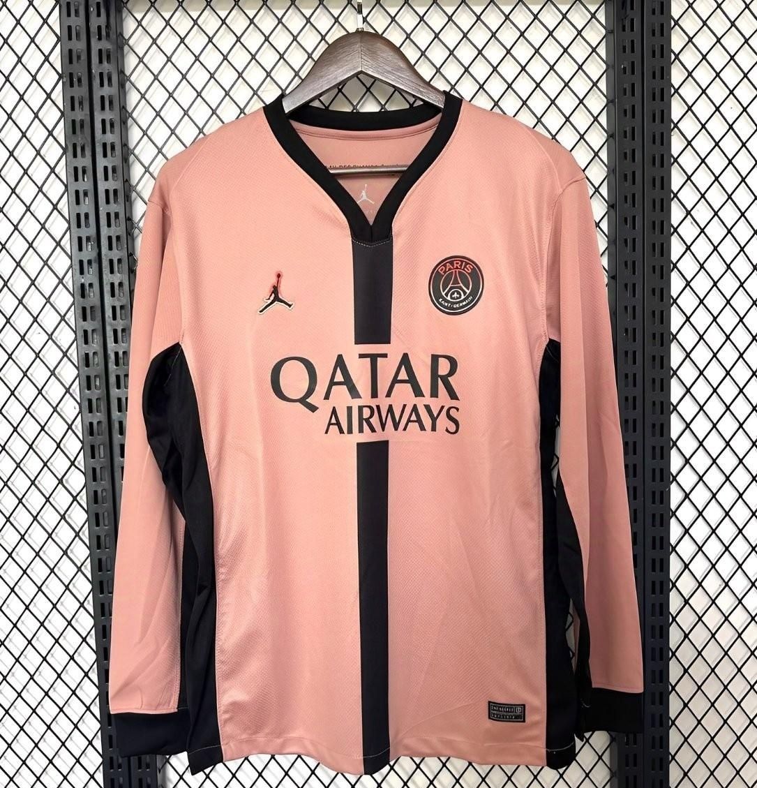 PSG Third Long Sleeve Fan Jersey