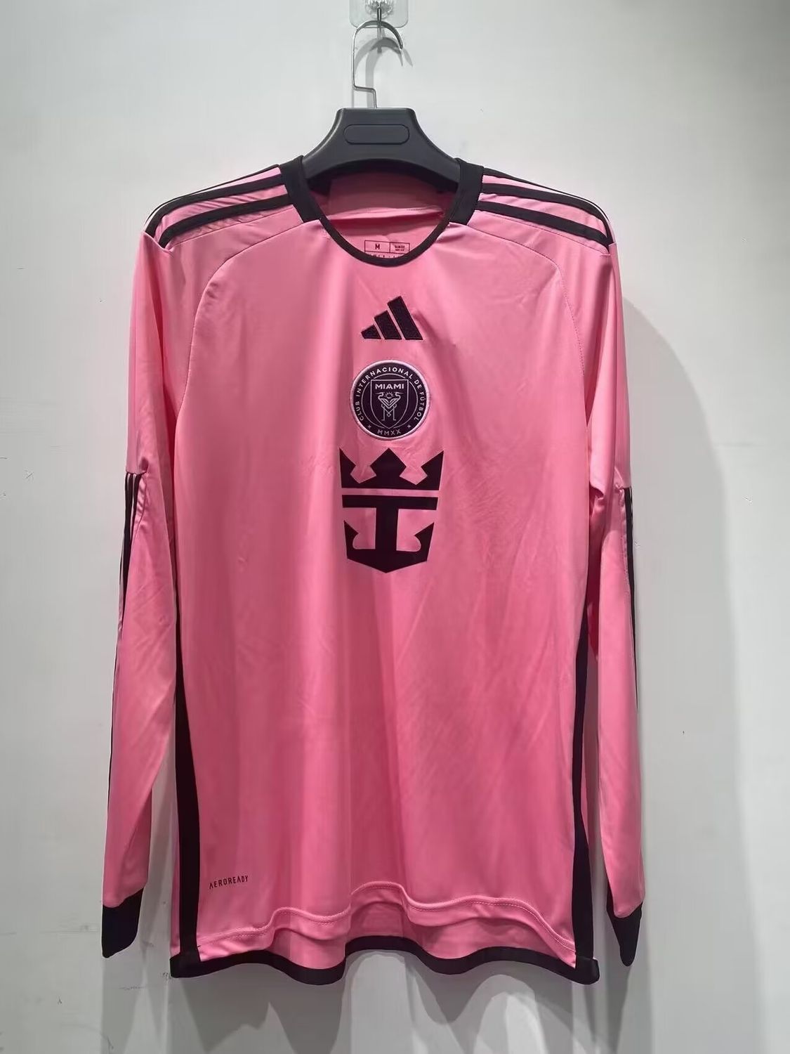 Inter Miami Home Long Sleeve Fan Jersey