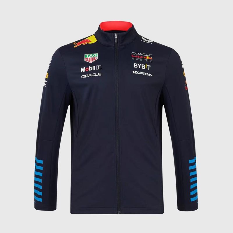 Red Bull Navy Zip Hoodie Jacket 