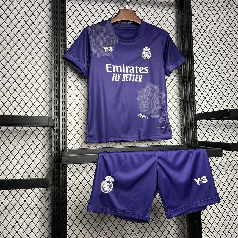 Real Madrid Kids Purple Y3 Special Kit