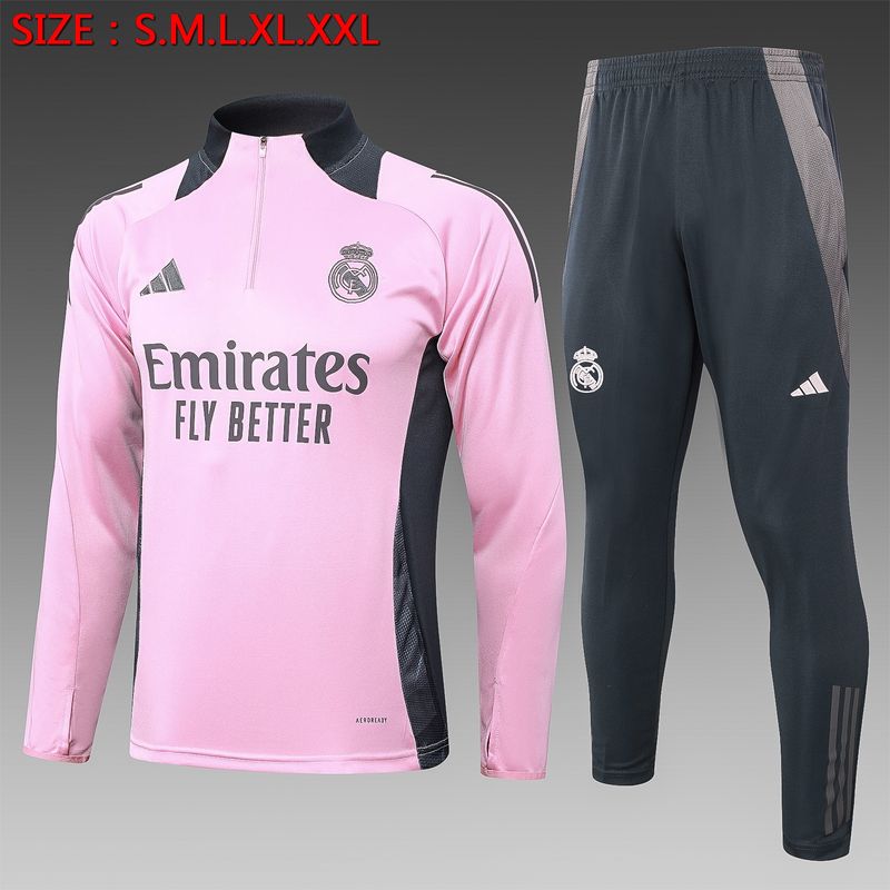 Real Madrid Pink and Grey Training Set 