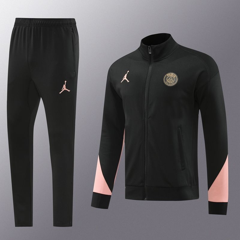 PSG Black Tracksuit Set