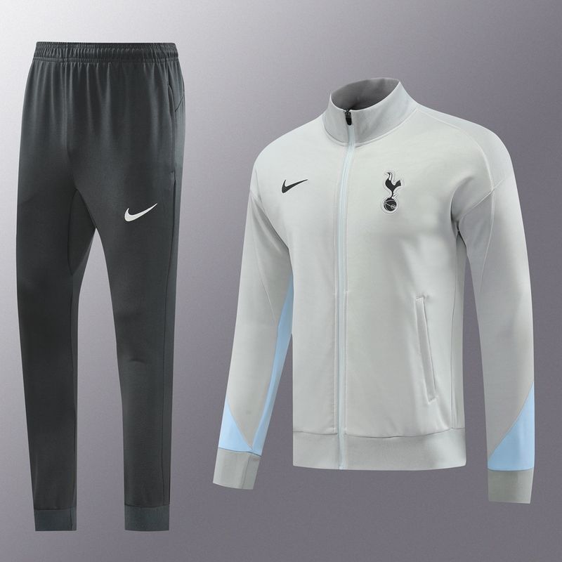 Tottenham Hotspurs Grey Tracksuit Set