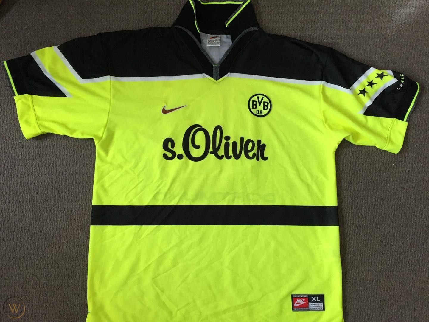 Dortmund Home 97/98 Retro Jersey Dortmund Home 97/98 Retro Jersey